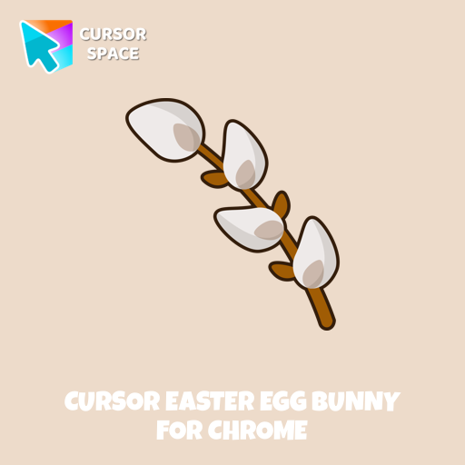 Cursor Easter Egg Bunny For Chrome